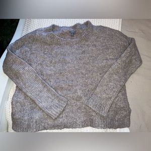 Aerie grey/taupe sweater size small